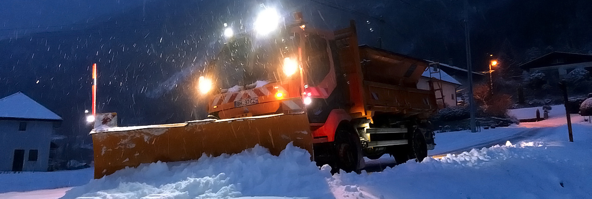 M2GP déneigement en Savoie